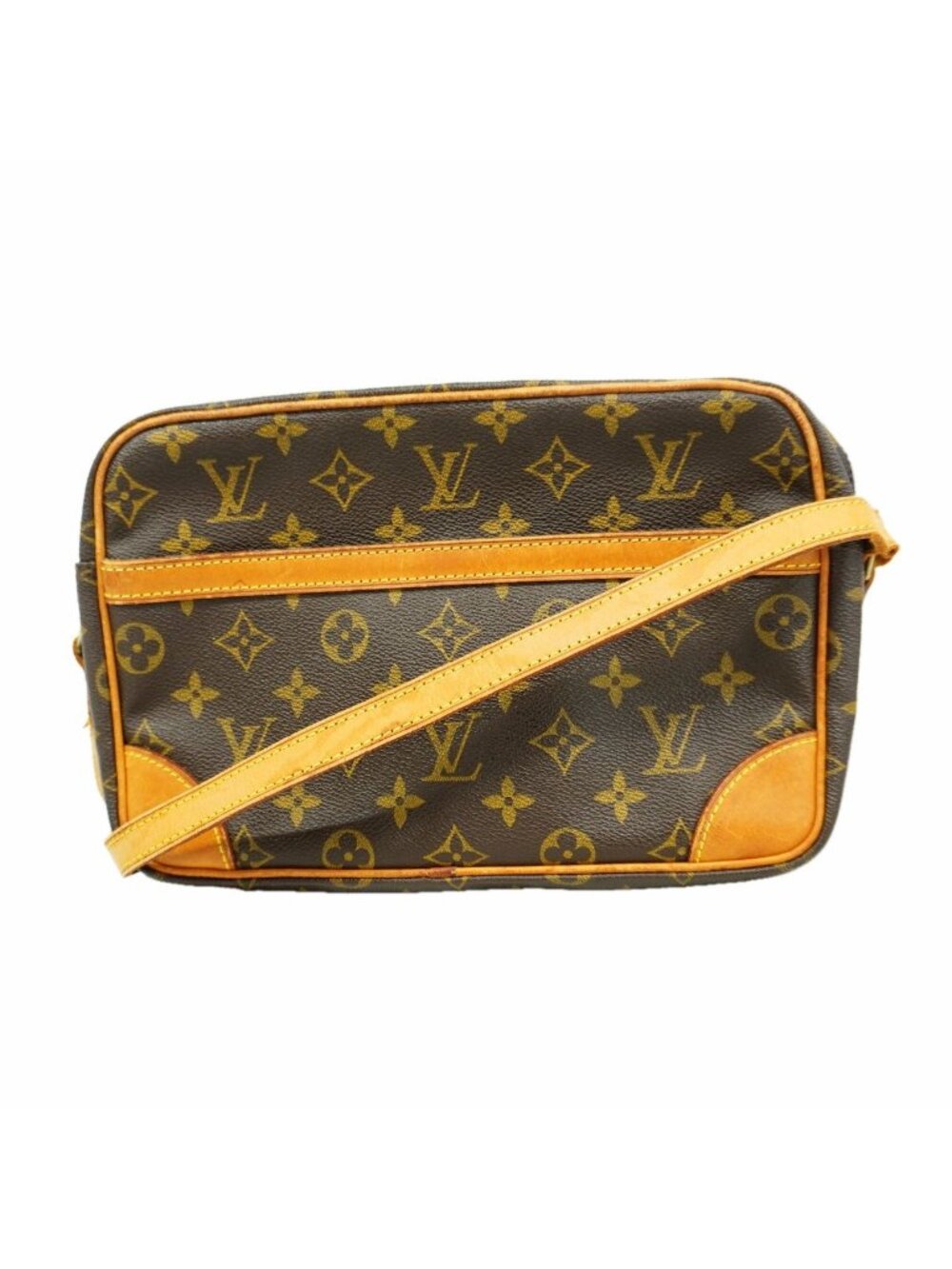 Louis Vuitton Shoulder Bag Monogram Trocadero 27 Brown